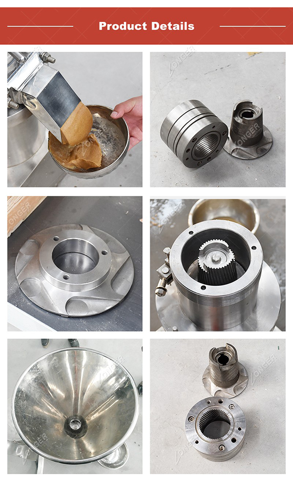 Hazelnut Butter Machine Details